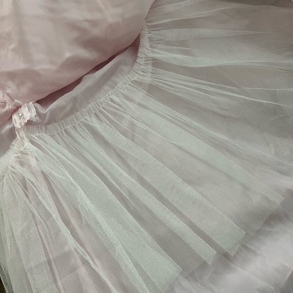 Pink girl dress with bolero - Picture 8 of 10